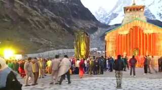 Watch: Gates of Kedarnath open, CM says there will be daily laser show on Lord Shiva