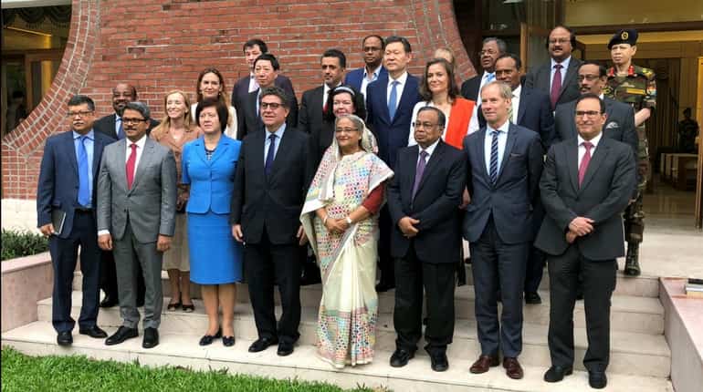 Bangladesh PM urges UN Security Council to press Myanmar on Rohingya repatriation Bangladesh PM urges UN Security Council to press Myanmar on Rohingya repatriation