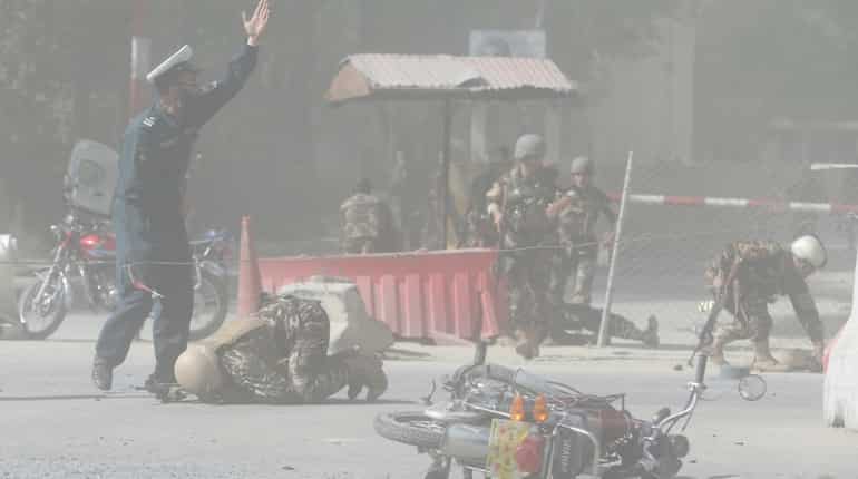 You can still see the smoke in the pictures: Kabul twin blasts witness recounts horror