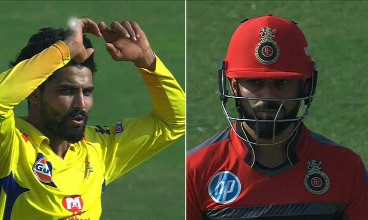 IPL 2018: See Ravindra Jadeja's numb reaction on Virat Kohli's dismissal