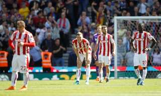 Stoke City relegated from Premier League after 2-1 loss to Crystal Palace