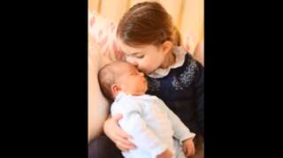 His royal cuteness: First official pictures of Britain's Prince Louis