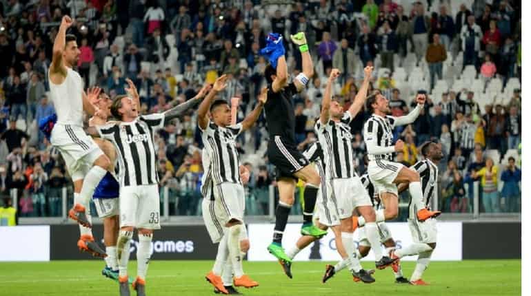Juventus survive fright to move close to Serie A title Juventus survive fright to move close to Serie A title