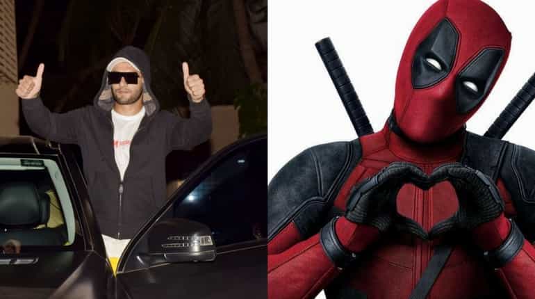 Ranveer Singh lends his voice to 'Deadpool 2' Ranveer Singh lends his voice to 'Deadpool 2'
