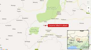 At least 45 dead in attack on Nigerian village, police say