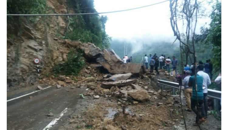 National Highway 44 at Sonapur area