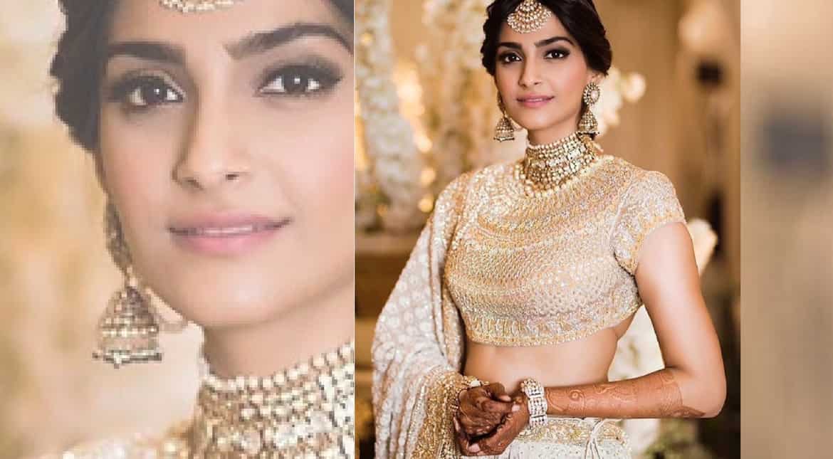In photos: Sonam Kapoor stuns in white and gold at her mehendi ceremony In photos: Sonam Kapoor stuns in white and gold at her mehendi ceremony