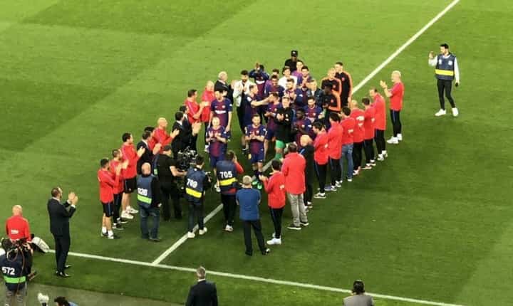 Gerard Pique asked Barca staff members to give guard of honour as Real Madrid snubbed