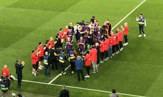Gerard Pique asked Barca staff members to give guard of honour as Real Madrid snubbed