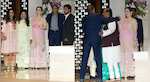 Mukesh and Anil Ambani hug it out at Isha Ambani's engagement bash
