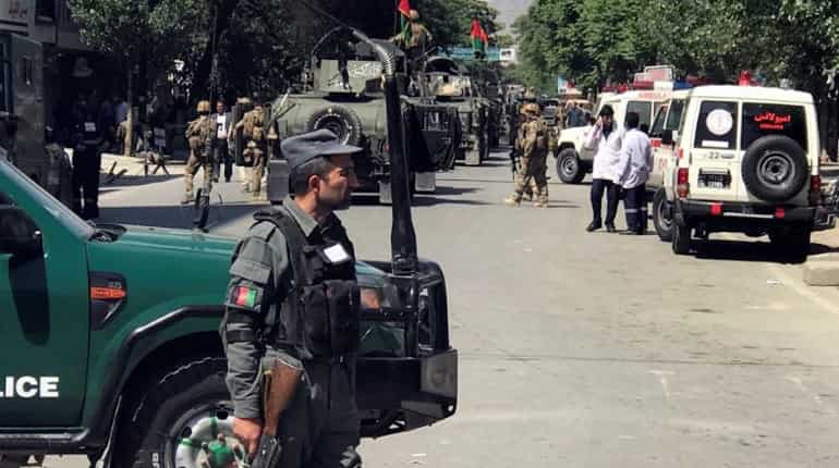 Multiple blasts, gun battle in eastern Afghan city killed 15