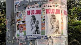 Delhi: Posters calling PM Modi 'The Lie Lama' removed, case registered