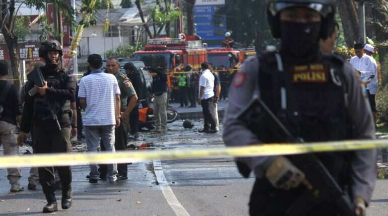 Indonesian president calls attacks on churches 'barbaric'