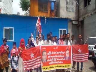 Protesting activists demand justice for PoK leader allegedly killed by ISI