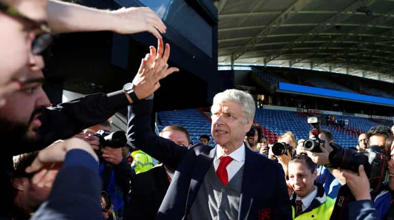 EPL: Wenger bows out with Arsenal victory at Huddersfield
