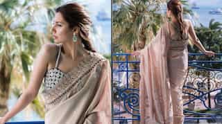 Cannes 2018: Mahira Khan looks breathtaking in a pastel saree on her first day at the festival