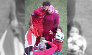 Watch: Mohamed Salah's 4-year-old daughter shows off dribbling skills at Anfield