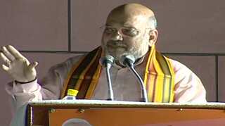 Telangana polls: Amit Shah accuses Congress of supporting 'urban Naxals'