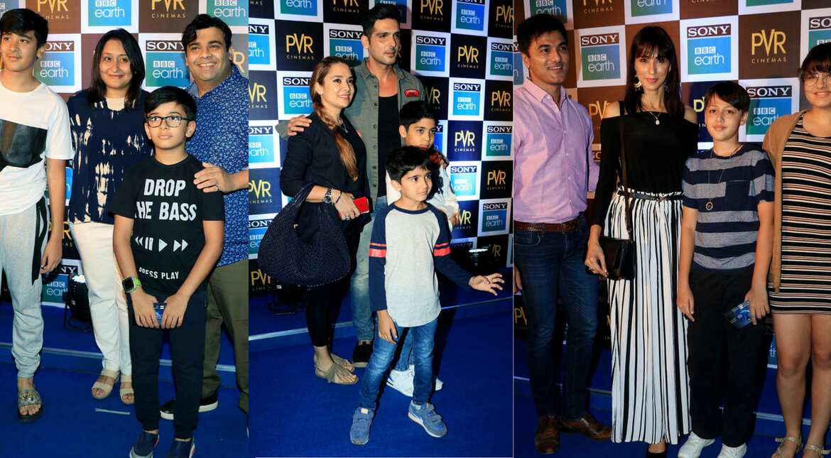 Blue carpet screening of the Blue Planet 2