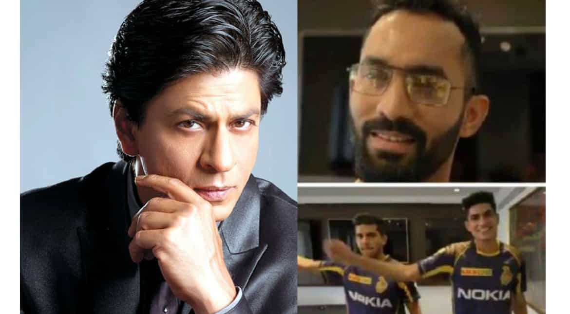 IPL 2018: This is how Shah Rukh Khan reacted to Kolkata team members copying his acting style in viral video IPL 2018: This is how Shah Rukh Khan reacted to Kolkata team members copying his acting style in viral video