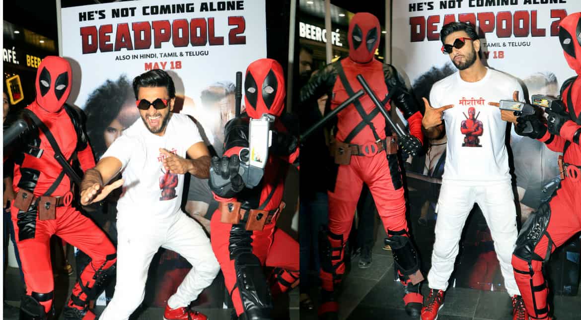 What made Ranveer Singh dub for 'Deadpool 2' What made Ranveer Singh dub for 'Deadpool 2'