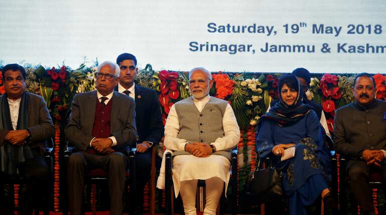 Every stone, weapon raised by misguided youths destabilises Kashmir: PM Modi