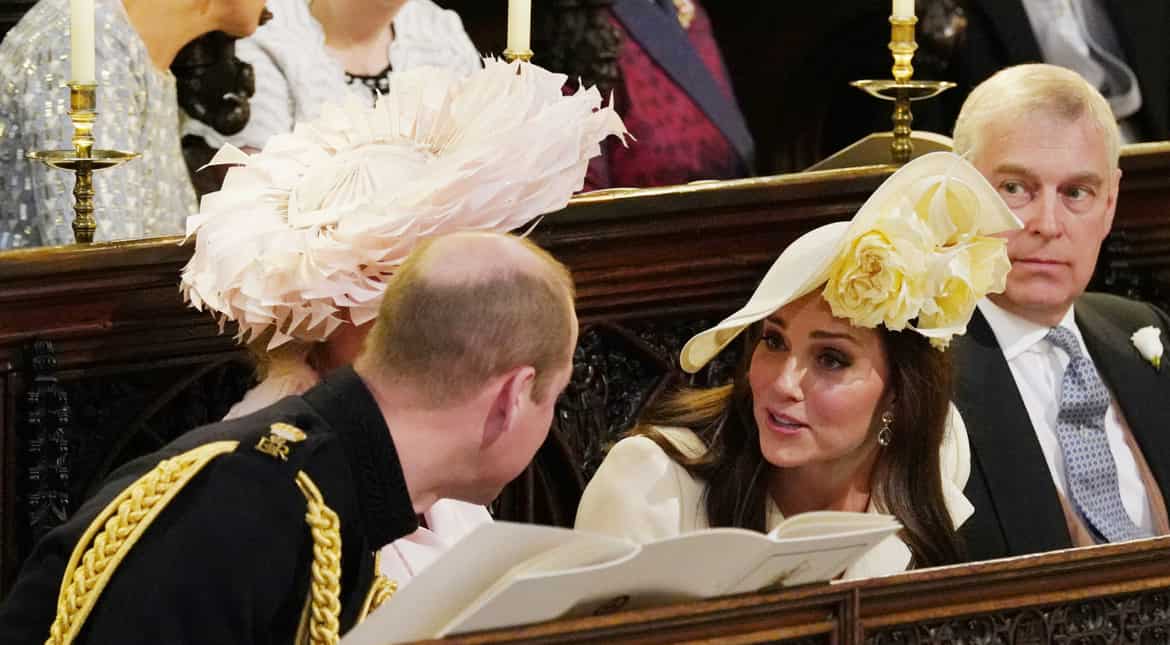 Reminiscing about their own wedding?
