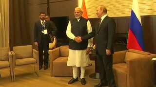PM Narendra Modi meets Russian President Vladimir Putin, hails 'friendship'