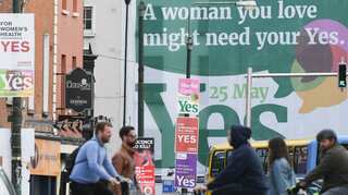Ahead of anti-abortion referendum, yes campaigners take lead in Ireland