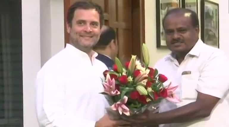 Kumaraswamy is 'Chief Manager' of Congress, Karnataka its ATM: BJP