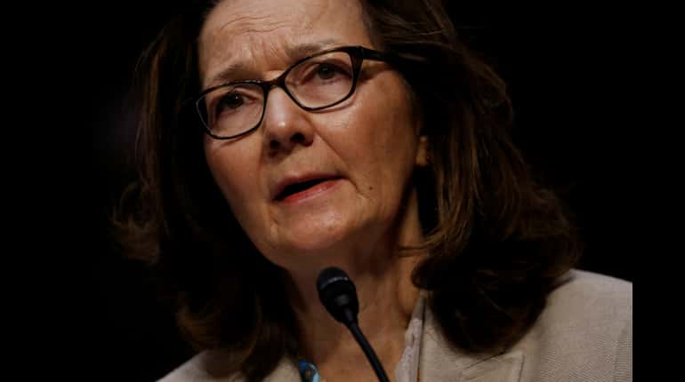 In first, Donald Trump swears in new CIA Director Gina Haspel In first, Donald Trump swears in new CIA Director Gina Haspel