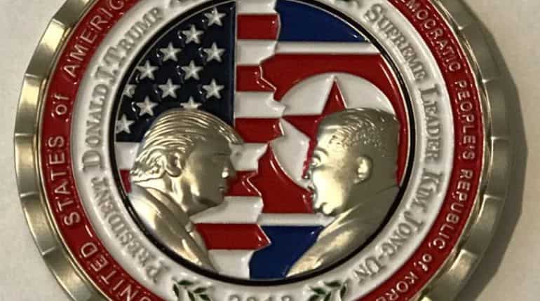Commemorative 'trip coin' prices drop to $19 as Trump calls off North Korea summit Commemorative 'trip coin' prices drop to $19 as Trump calls off North Korea summit