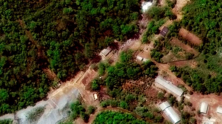 Punggye-ri nuclear test site completely dismantled, says state-run North Korean media Punggye-ri nuclear test site completely dismantled, says state-run North Korean media