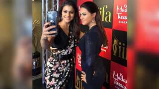 Kajol unveils her wax statue at Madame Tussauds Singapore