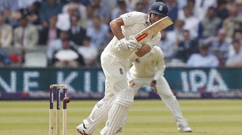 1st Test: Alastair Cook's gritty 70 helps England reach 184 1st Test: Alastair Cook's gritty 70 helps England reach 184