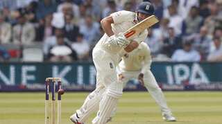 1st Test: Alastair Cook's gritty 70 helps England reach 184