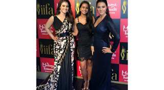Watch: Kajol and Ajay Devgn's daughter Nysa challenges mother to do this at Madame Tussauds Singapore!