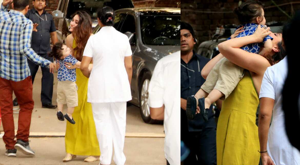 Kareena Kapoor Khan and Taimur Khan