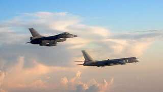 Taiwan sends aircraft to shadow Chinese bombers around island