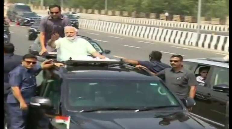 PM Narendra Modi inaugurates Eastern Peripheral and Delhi-Meerut expressways