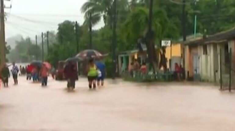 Storm Alberto drenches Cuba on the way to the USA