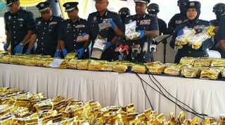 Malaysians make record bust of crystal meth, shipped from Myanmar