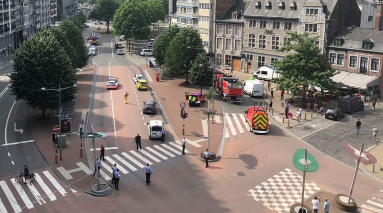 Thousands march for Belgium terror shooting victims