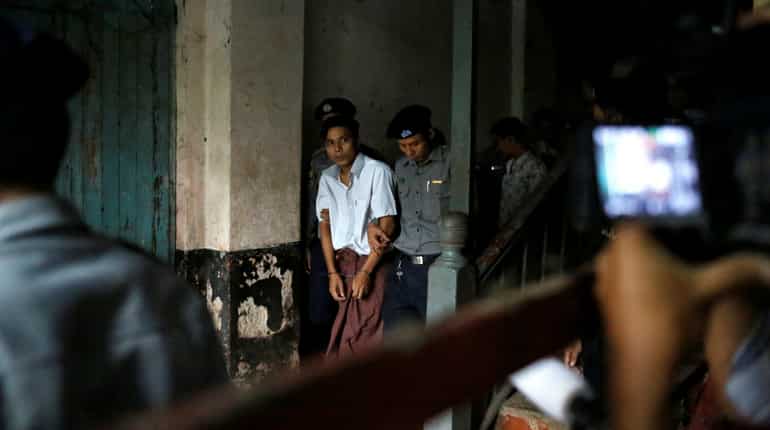 Myanmar lawyer says evidence from reporters' phones may be 'tainted' Myanmar lawyer says evidence from reporters' phones may be 'tainted'