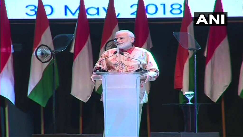 I invite you all for the 'Kumbh Mela', says PM Modi in his address to Indians in Jakarta