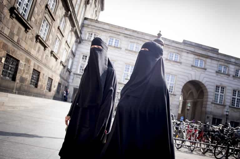 Denmark bans the wearing of face veils in public Denmark bans the wearing of face veils in public