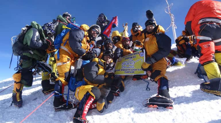 'Your tears will freeze': BSF team recalls scaling the Everest for record seventh time 'Your tears will freeze': BSF team recalls scaling the Everest for record seventh time