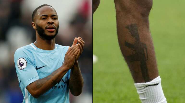 Football Association backs Raheem Sterling after gun tattoo row