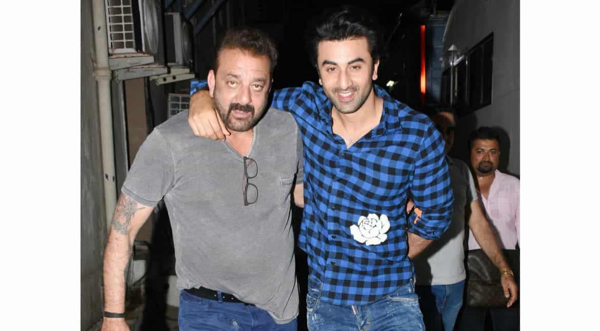 Sanjay Dutt and Ranbir Kapoor