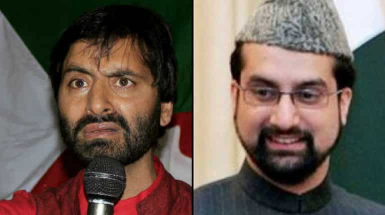 J&K: Yasin Malik detained, Mirwaiz Umar Farooq put under house arrest